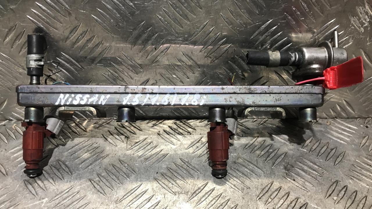 форсунка Nissan Almera Tino V10 2001, 1.8 л., бензин, МКПП, минивэн, 0280155940, 16600-9F600 - фото №1