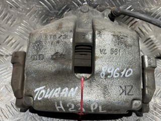 суппорт передний левый Volkswagen Touran 1 поколение [2-й рестайлинг] 2012, 1.4 л., CTHA, бензин, АКПП, минивэн, 1K0615123