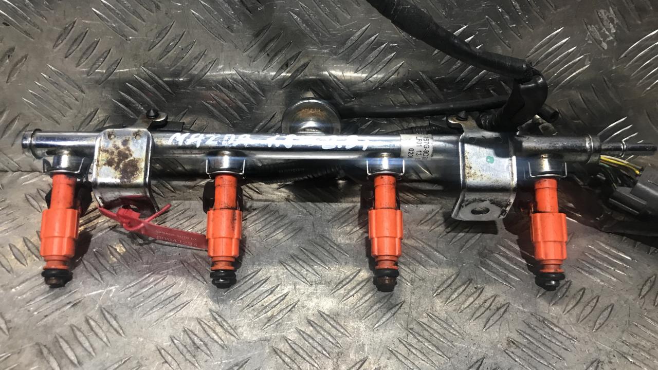 форсунка Mazda 6 GG 2004, 2.0 л., LF17, бензин, 5МКПП, седан, 0280156156, 3M4G-BA - фото №1