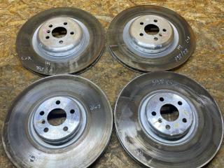 диски тормозные (комплект) BMW X7 G07 [рестайлинг] G07 2022, 4.4 л., S68B44A, бензин, АКПП, c4w skyscraper grau metallic, полный привод, 6889211, 6871258