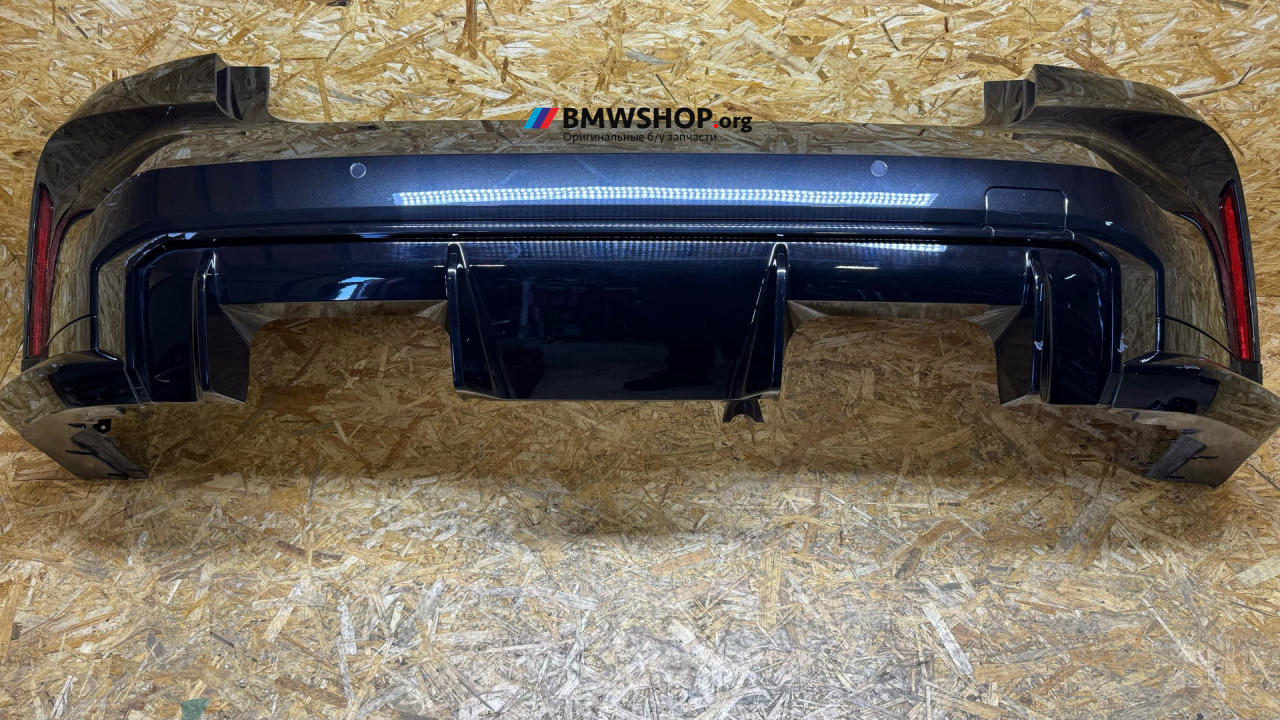 бампер задний BMW M3 G80/G81 G80 2023, 3.0 л., S58B30A, бензин, АКПП, 475 black-sapphire metallic, седан, задний привод, 8086593, 7884228 - фото №1