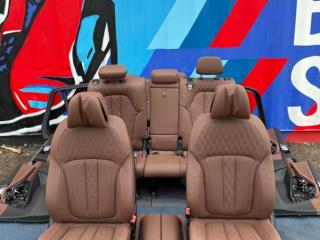 салон (комплект сидений) BMW X5 G05 [рестайлинг] G05 2023, 3.0 л., B58B30, бензин, АКПП, 416 carbon schwarz, внедорожник 5 дв., полный привод
