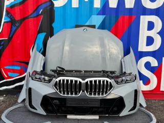 передняя часть (ноускат) в сборе BMW X6 G06 [рестайлинг] G06 2023, 3.0 л., B58B30, бензин, АКПП, c4p, внедорожник 5 дв., полный привод, 8737621, 8737622, 7492375, 5A8E106, 5A50FE4, 5A35D22