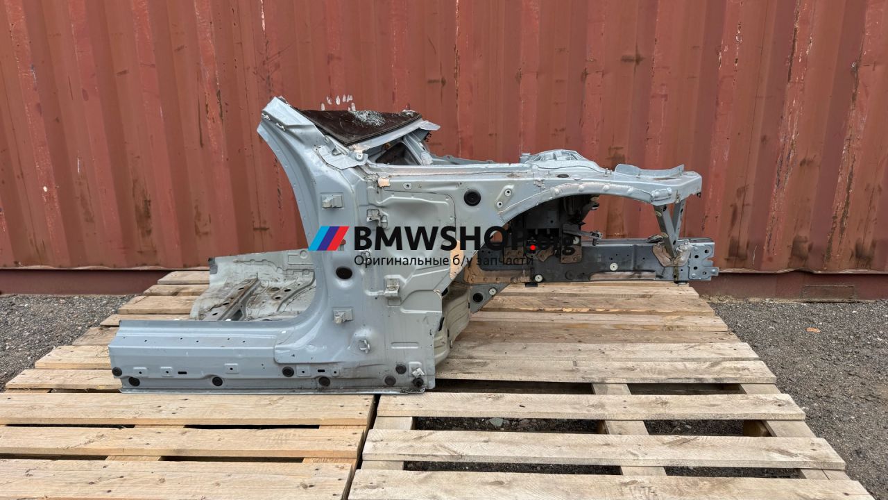 лонжерон правый BMW M4 G82/G83 G82 2022, 3.0 л., S58B30A, бензин, АКПП, c4p (brooklyn grey metallic), купе, полный привод, правый руль, 41007486608, 7486608 - фото №1