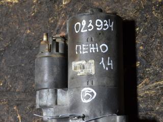 стартер Peugeot 206 1 поколение [рестайлинг] (2002 - 2009), 1.4 л., KFW (TU3A), бензин, АКПП
