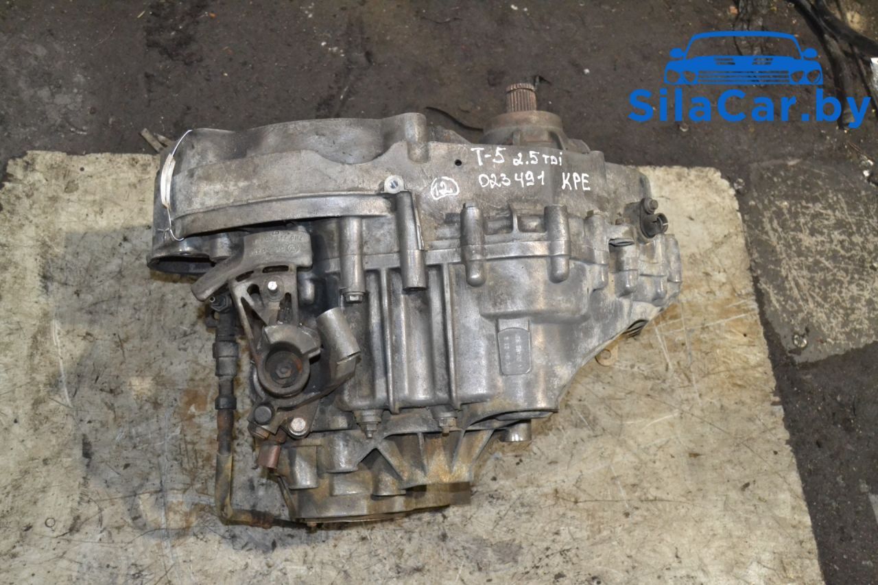 КПП механическая (МКПП) Volkswagen Transporter T5 2008, 2.5 л., дизель, МКПП, KPE - фото №1