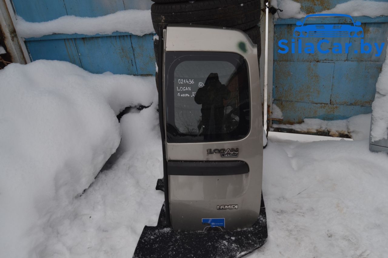 дверь задняя распашная правая Dacia Logan 1 поколение 2005, универсал - фото №1