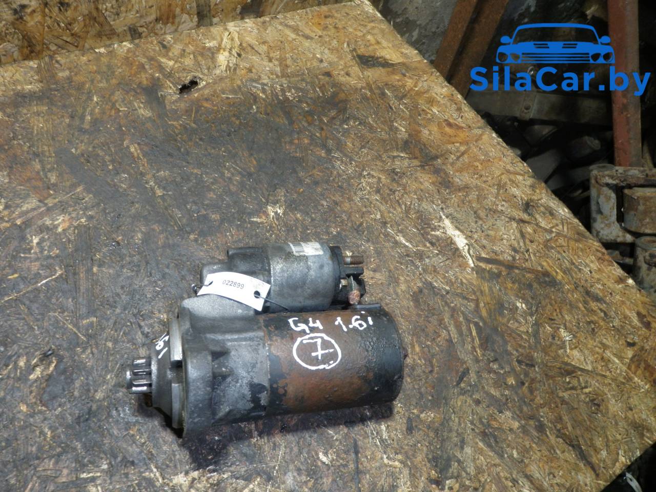 стартер Volkswagen Golf 4 поколение (1997 - 2006), 1.6 л., бензин - фото №1