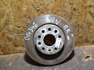 диск тормозной передний Volkswagen Golf 5 поколение (2003 - 2009)