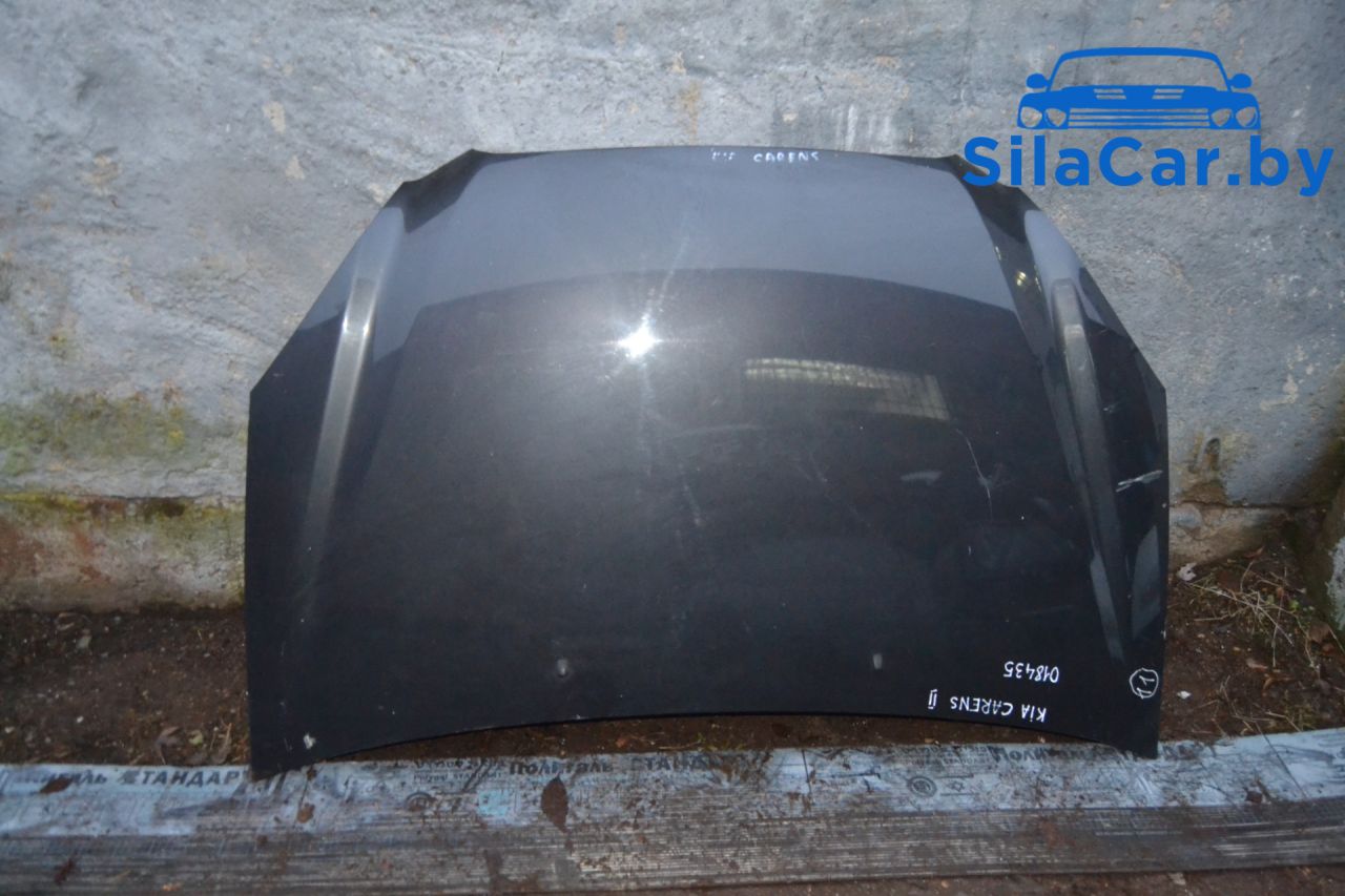 капот Kia Carens 2 поколение (2002 - 2006), 2.0 л., CRDi, D4EA, дизель - фото №1