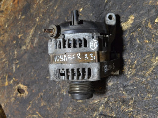 генератор Chrysler Voyager 4 поколение (2001 - 2004), 3.3 л., бензин, АКПП, 04868430AB