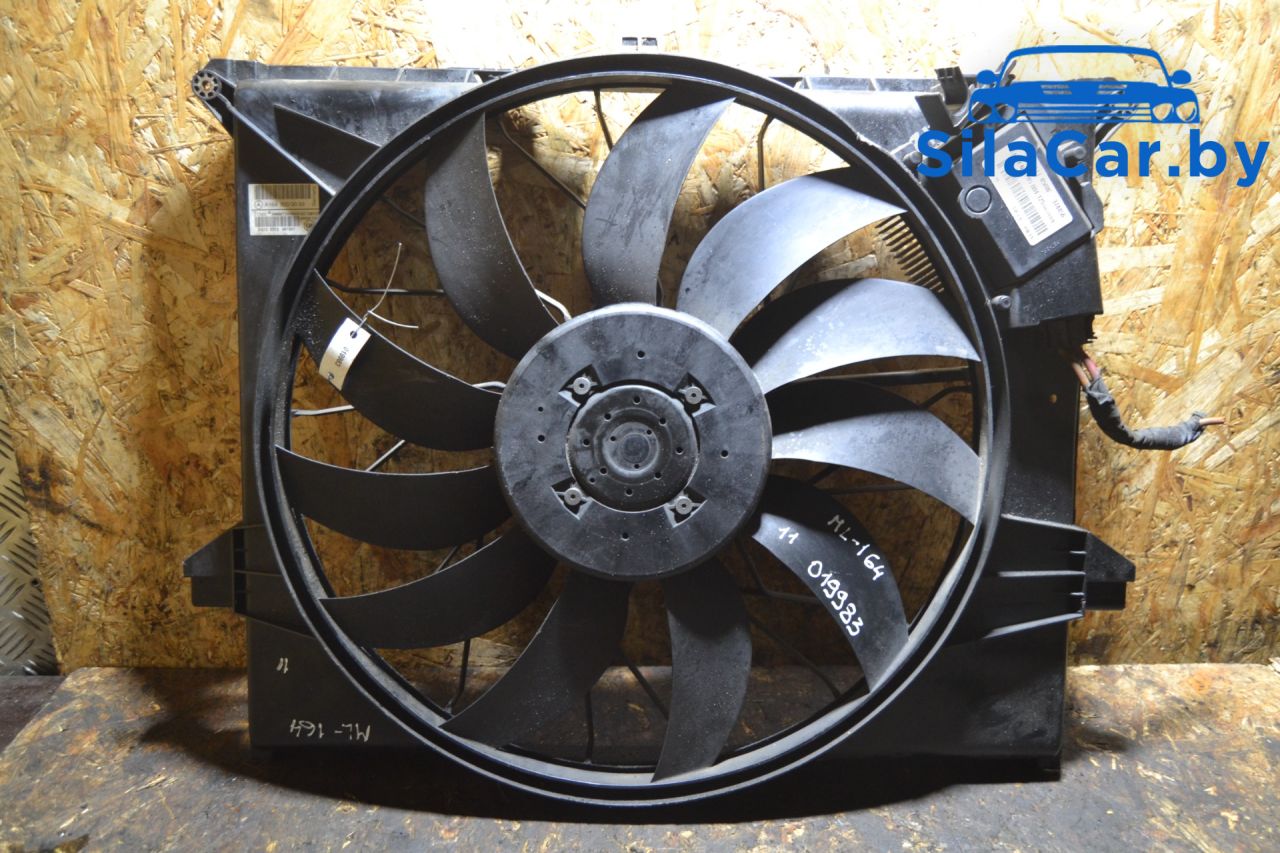 вентилятор радиатора Mercedes-Benz M-Класс W164 (2005 - 2008), 3.0 л., CDi, OM 642.940, дизель, АКПП, A2205000293, A1645000093 - фото №1