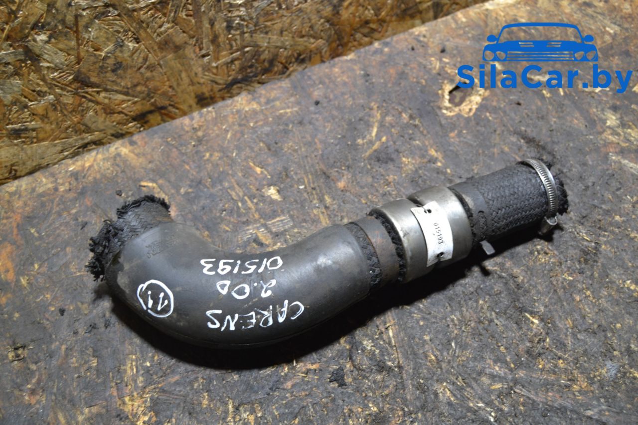 патрубок интеркулера Kia Carens 2 поколение (2002 - 2006), 2.0 л., CRDi, D4EA, дизель - фото №1