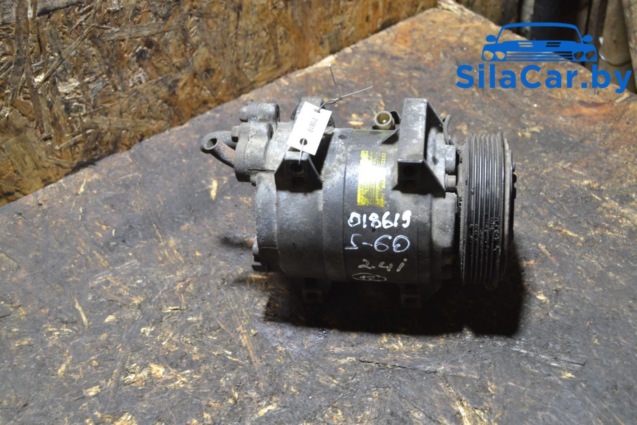 компрессор кондиционера Volvo S60 1 поколение 2003, 2.4 л., бензин - фото №1