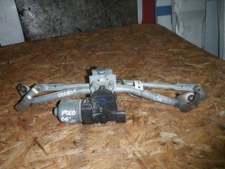 механизм стеклоочистителя (трапеция дворников) Volkswagen Polo 5 поколение (2009 - 2015), 6Q1955023E