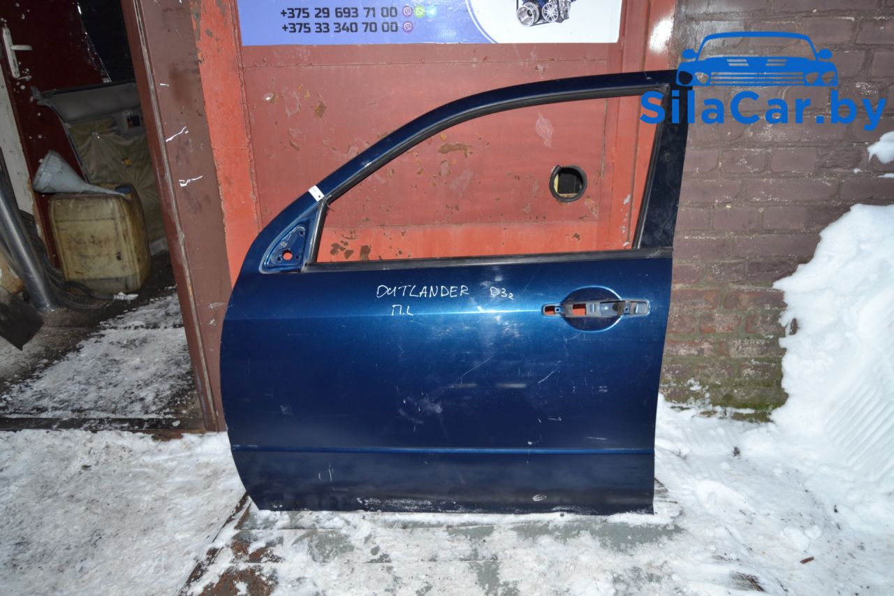 дверь передняя левая Mitsubishi Outlander 1 поколение 2004 - фото №1