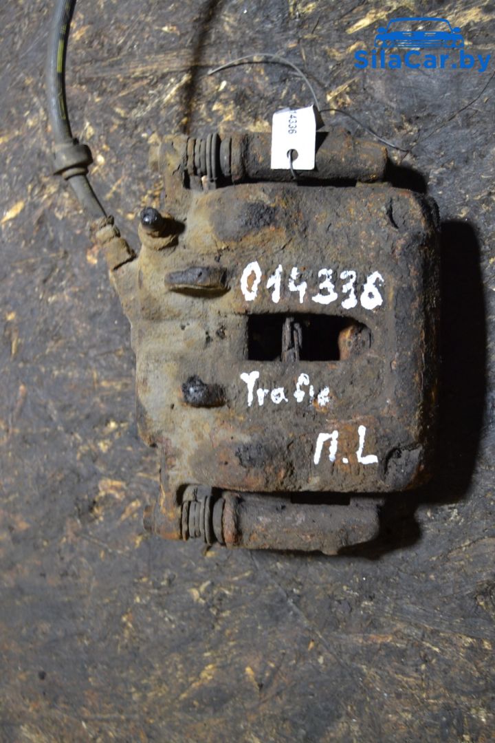 суппорт передний левый Renault Trafic 2 поколение 2003 - фото №1