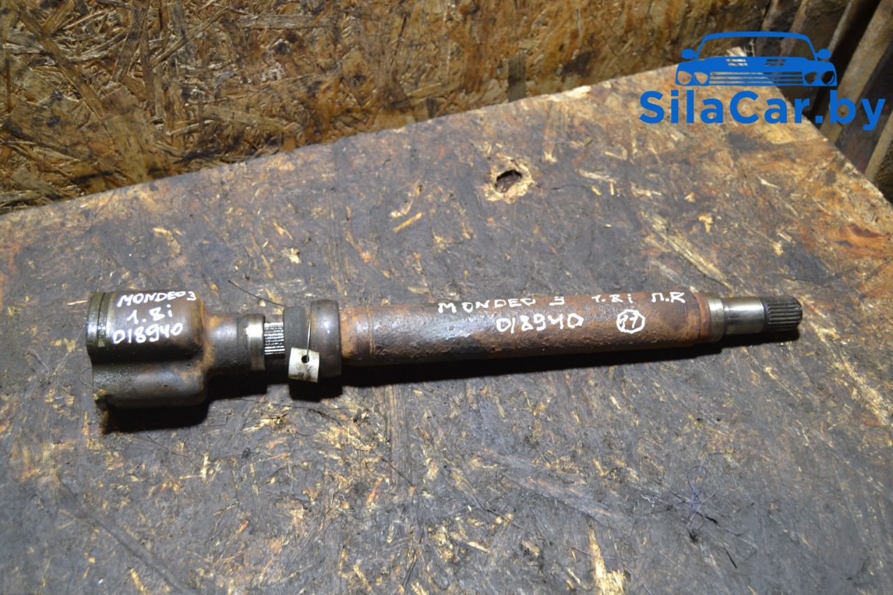 полуось передняя правая (приводной вал, ШРУС) Ford Mondeo 3 поколение 2003, 1.8 л., бензин - фото №1