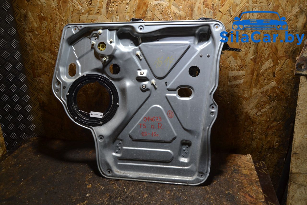 стеклоподъемник передний правый Volkswagen Transporter T5 2007, 2.5 л., дизель - фото №1