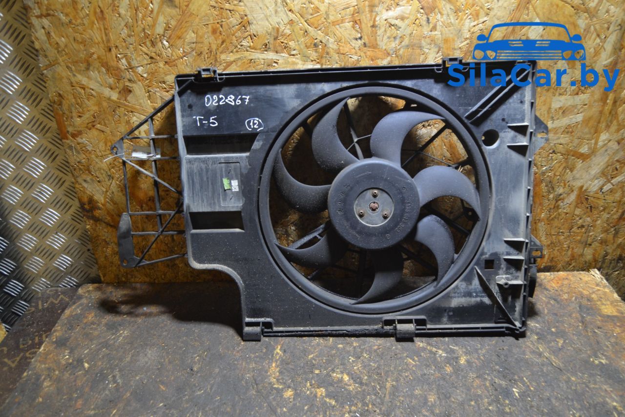 вентилятор радиатора Volkswagen Transporter T5 2004, 7H0121207 - фото №1