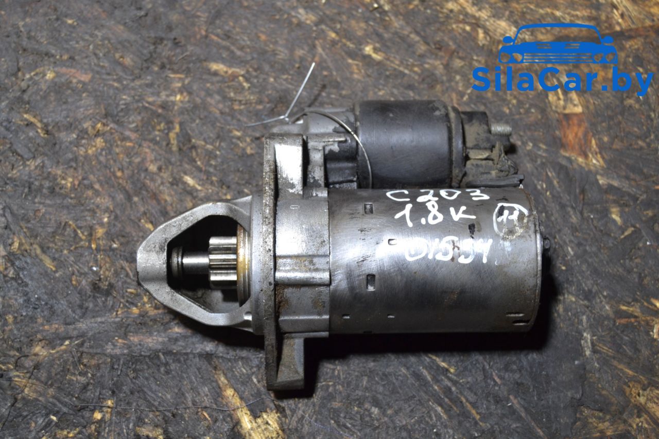 стартер Mercedes-Benz C-Класс W203/S203/CL203 (2000 - 2004), 1.8 л., Kompr, бензин, МКПП - фото №1