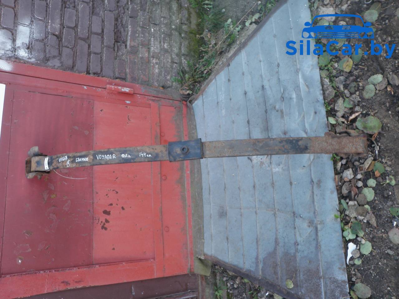 рессора задняя Chrysler Voyager 4 поколение (2001 - 2004), 3.3 л., бензин, АКПП - фото №1