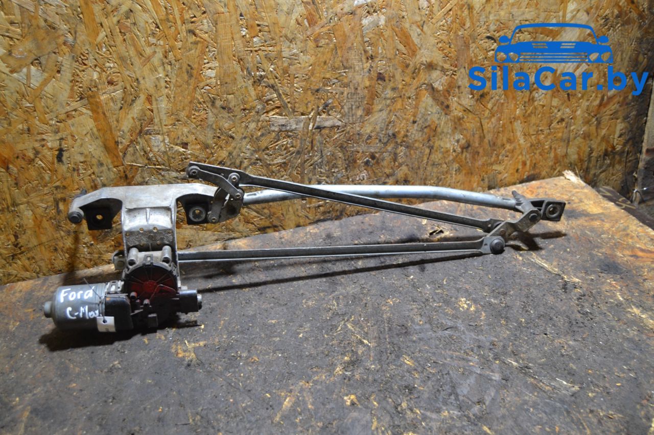 механизм стеклоочистителя (трапеция дворников) Ford C-Max 1 поколение 2007, 3M5117504AG - фото №1