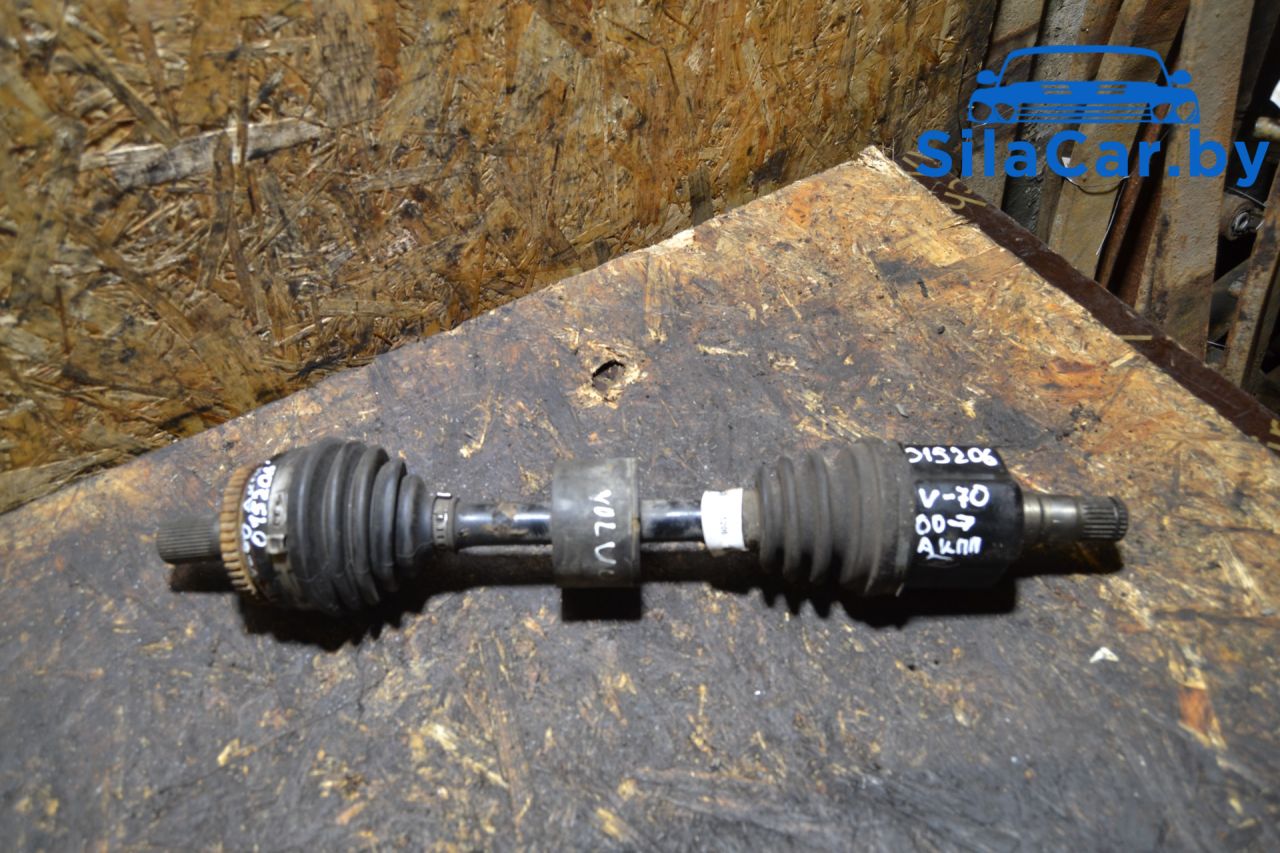 полуось передняя левая (приводной вал, ШРУС) Volvo V70 2 поколение 2002, АКПП - фото №1