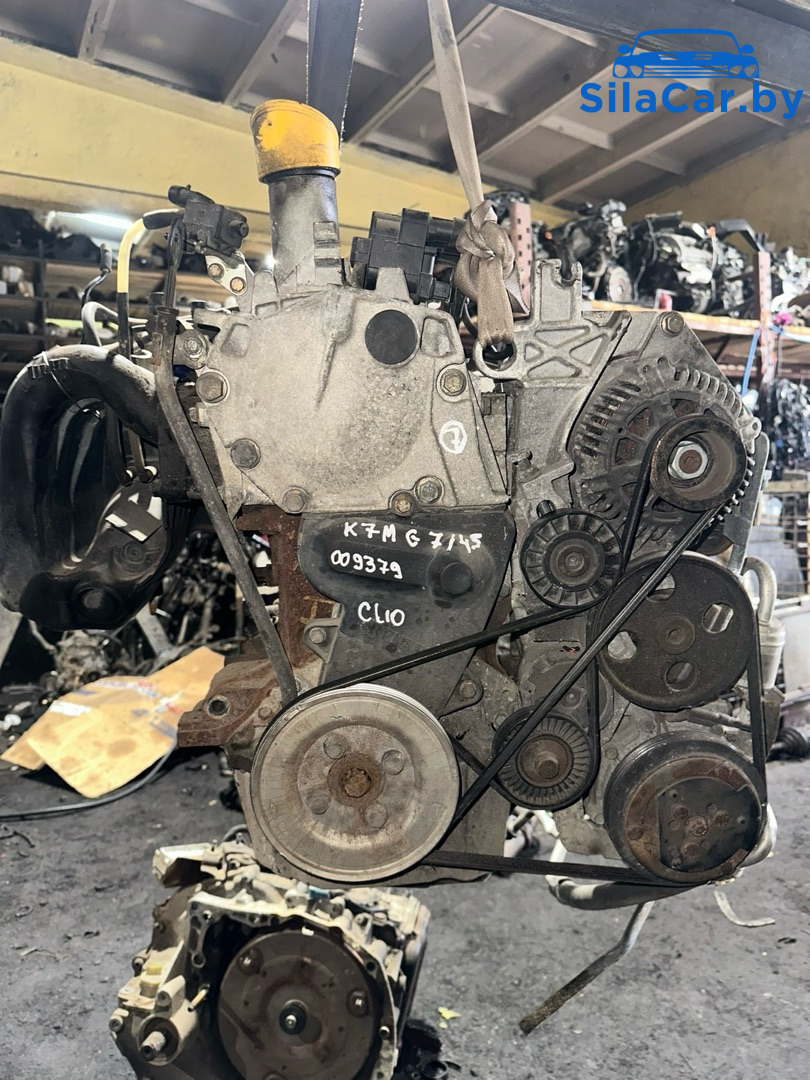 двигатель Renault Clio 2 поколение (1998 - 2002), 1.6 л., K7M 745, бензин, АКПП, K7MG745 - фото №1