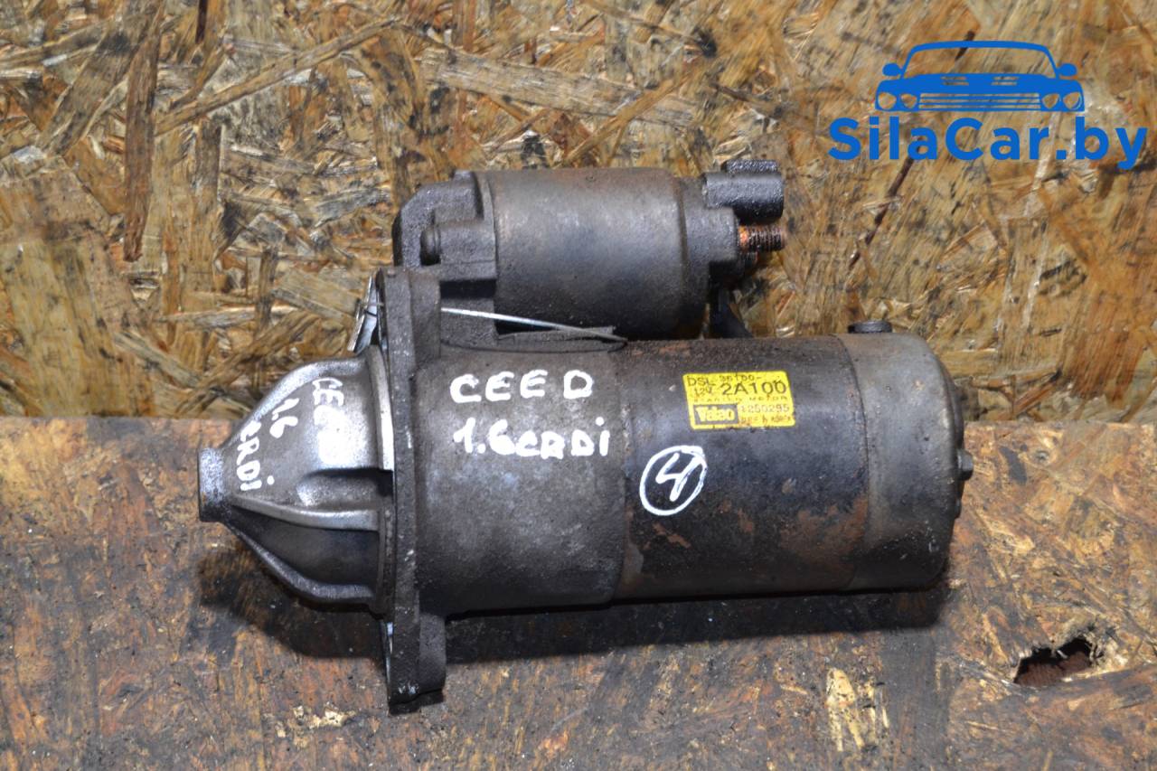 стартер Hyundai i30 1 поколение (2007 - 2010), 1.6 л., CRDi, дизель, МКПП, 361002A100 - фото №1