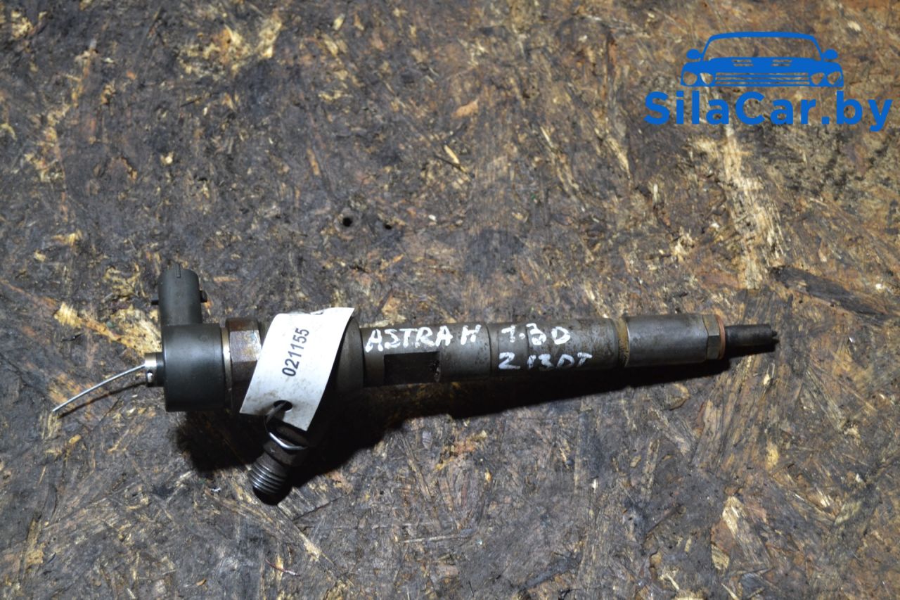 форсунка Opel Astra H (2004 - 2007), 1.3 л., Z13DT, дизель, МКПП, 0445110083 - фото №1