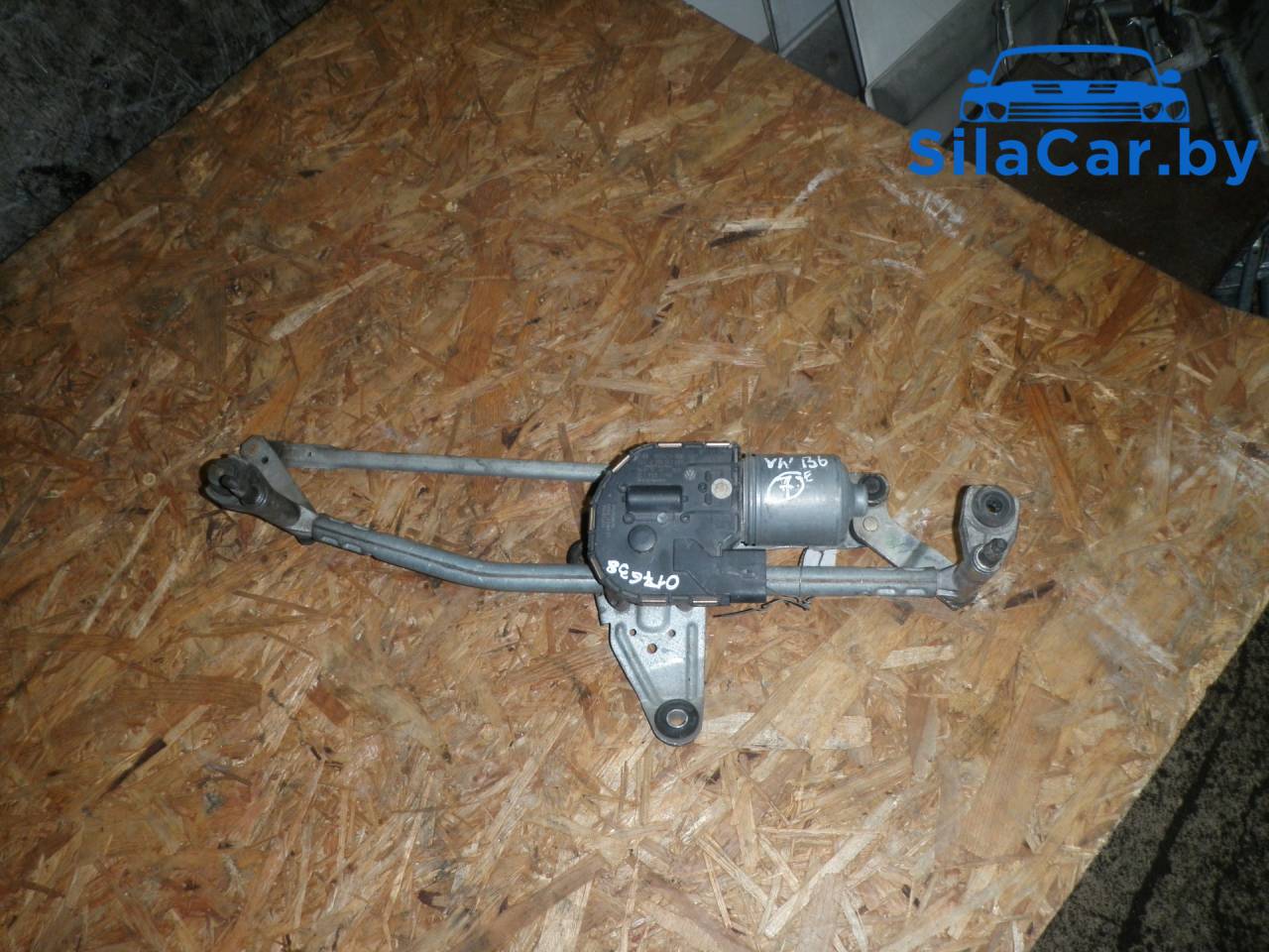 механизм стеклоочистителя (трапеция дворников) Volkswagen Passat B6 (2005 - 2010), 2.0 л., дизель, 3C1952023D - фото №1