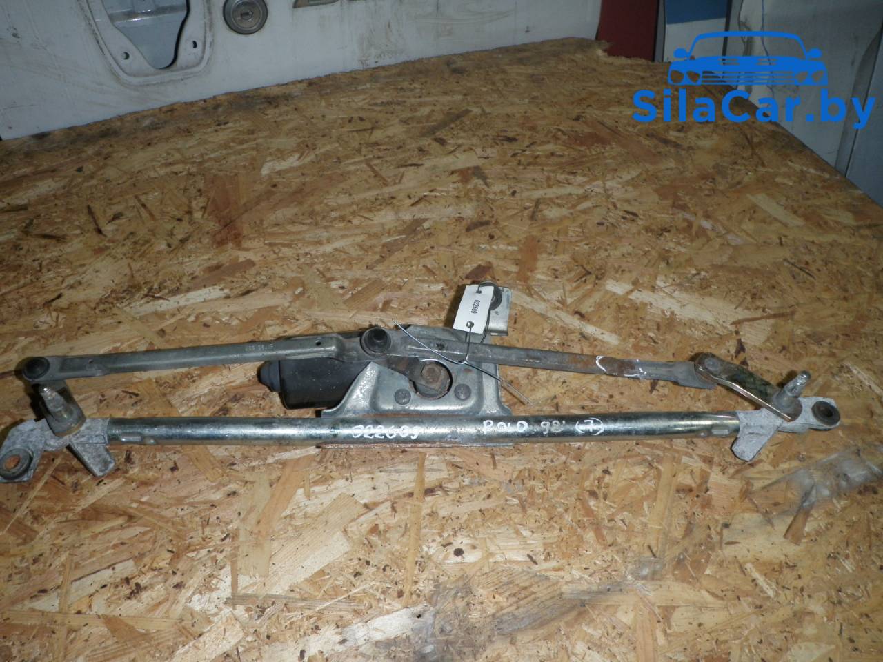 механизм стеклоочистителя (трапеция дворников) Volkswagen Polo 3 поколение 1998 - фото №1