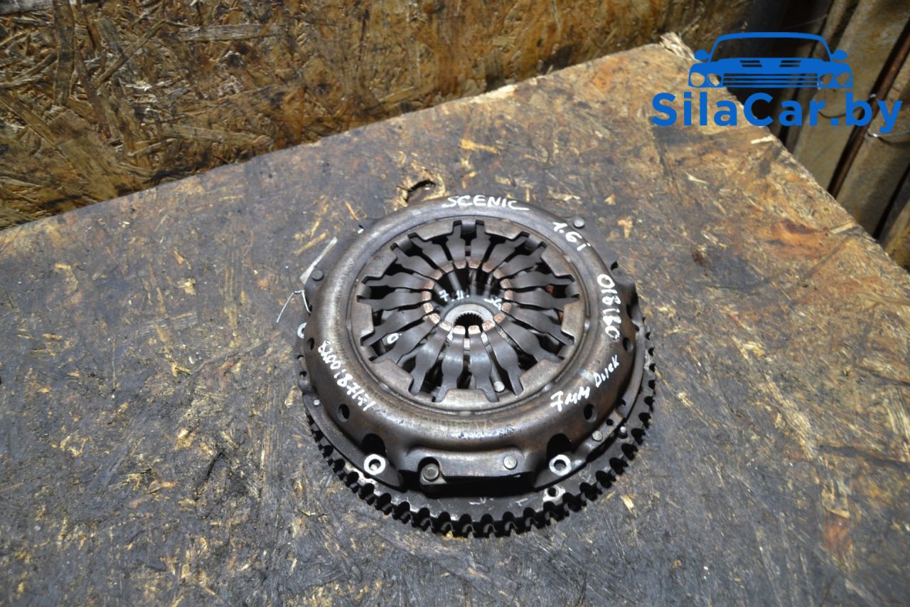 комплект сцепления Renault Scenic 2 поколение (2003 - 2006), 1.6 л., бензин, 8200187171 - фото №1