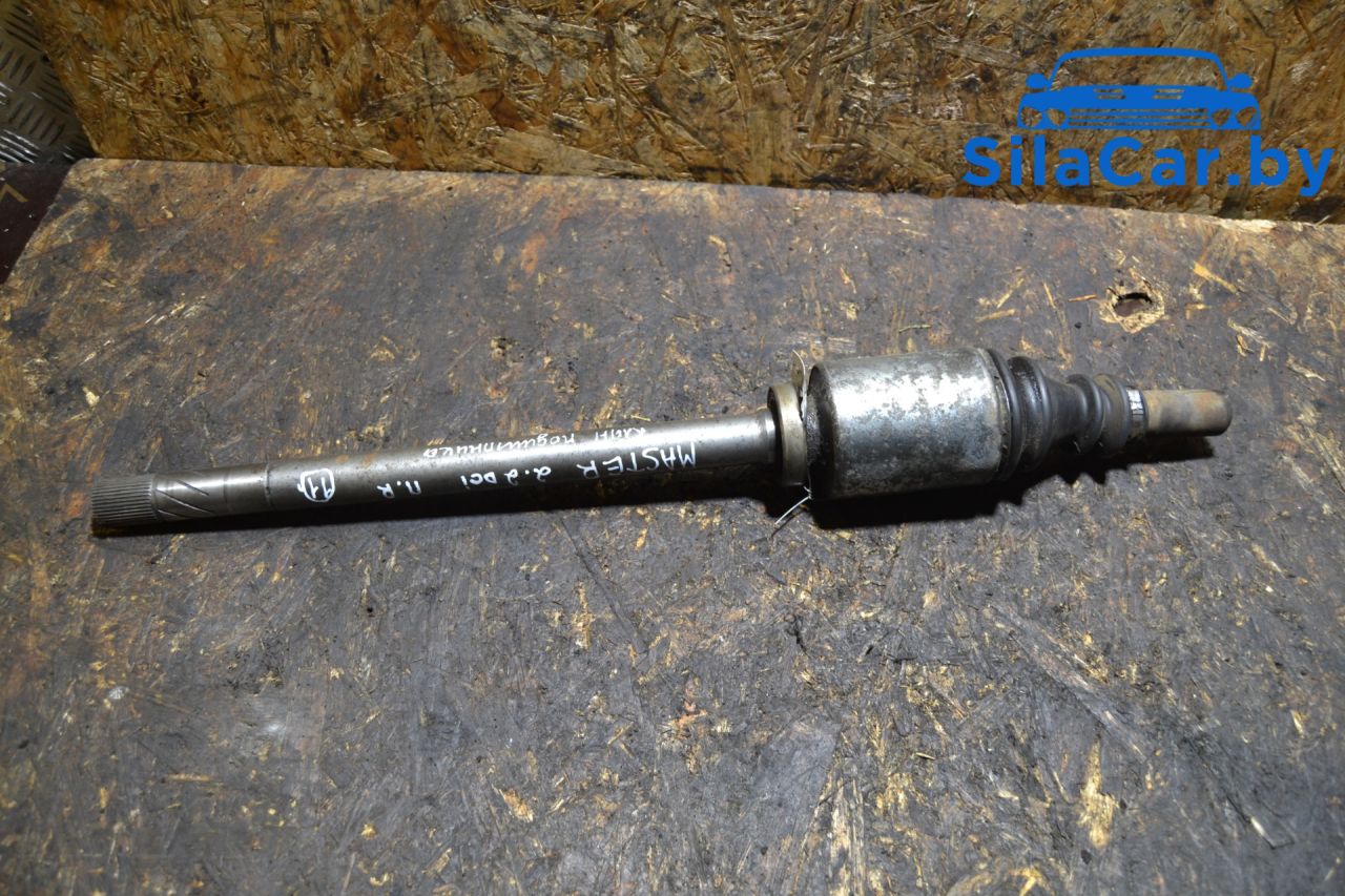 полуось передняя правая (приводной вал, ШРУС) Renault Master 2 поколение 2002, 2.2 л., дизель - фото №1