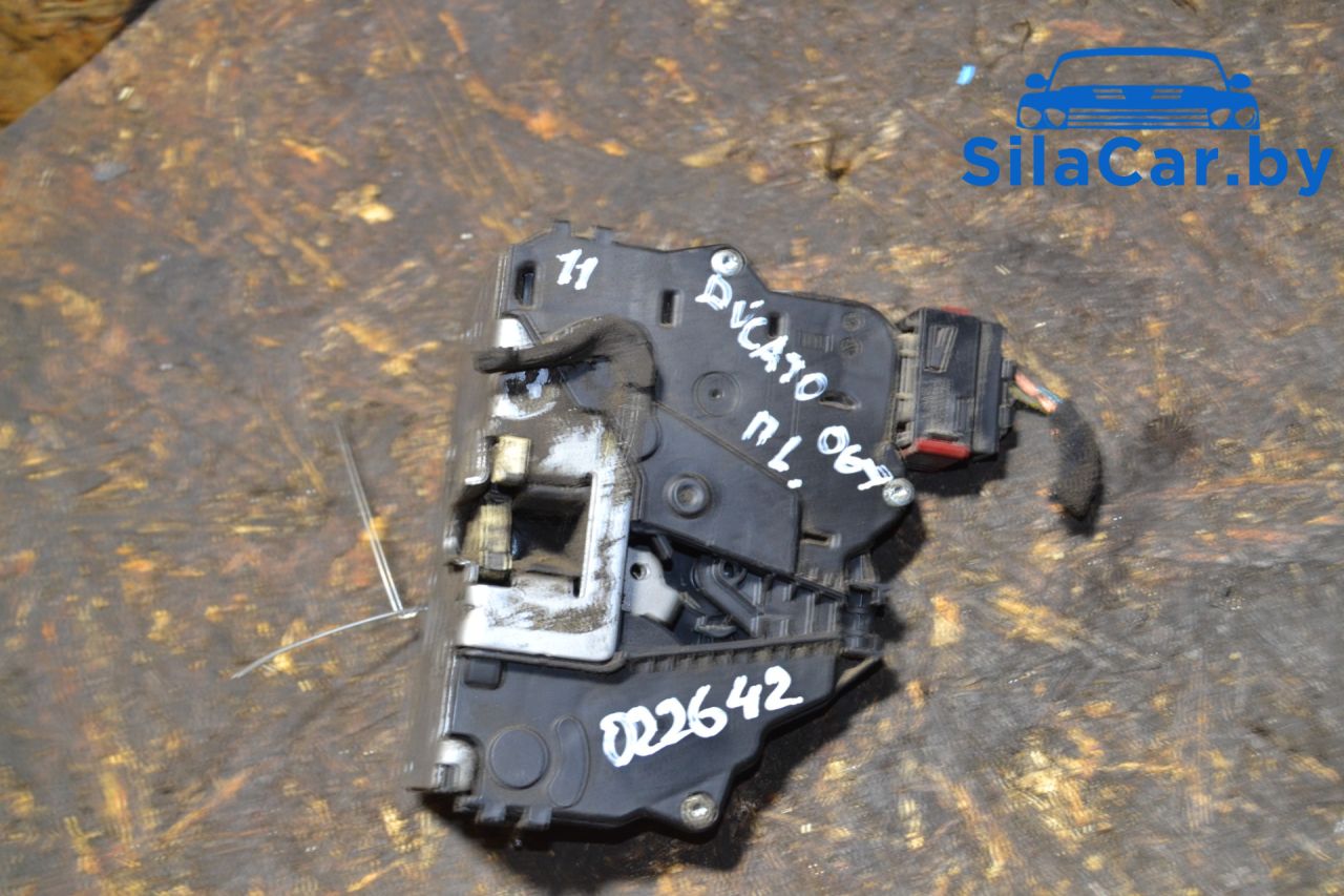 замок двери передней левой Fiat Ducato 3 поколение 2010, JTD, 1342155080 - фото №1