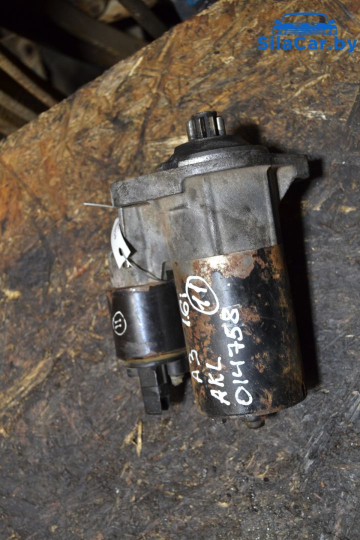 стартер Volkswagen Golf 4 поколение (1997 - 2006), 1.6 л., AKL, бензин, МКПП - фото №1