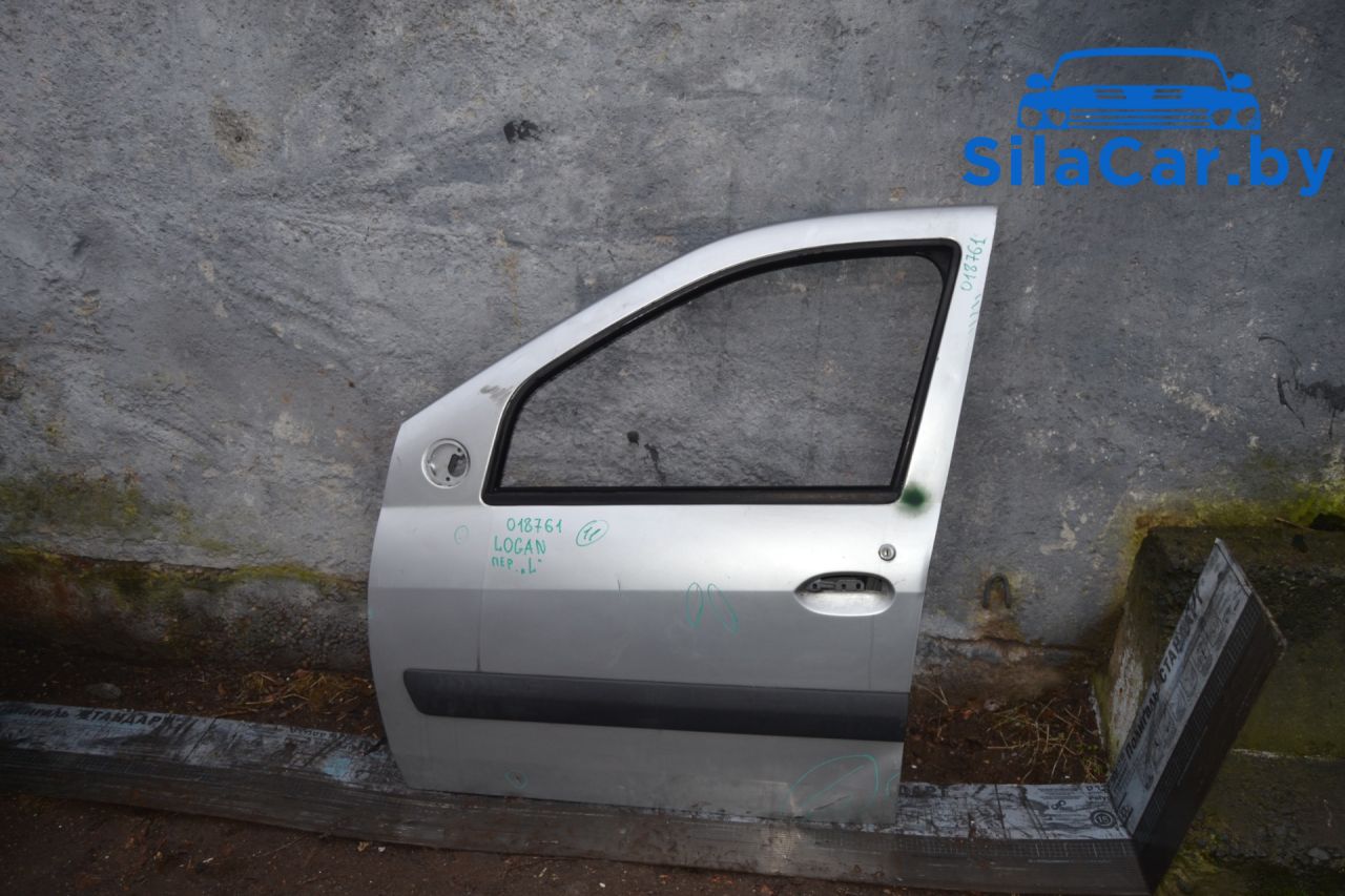 дверь передняя левая Dacia Logan 1 поколение 2005, универсал - фото №1