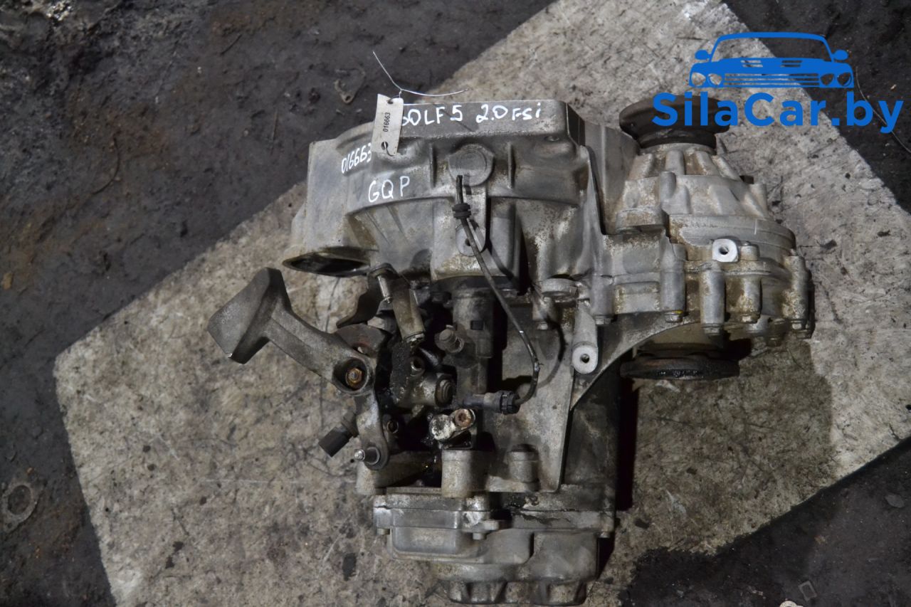 КПП механическая (МКПП) Volkswagen Golf 5 поколение (2003 - 2009), 2.0 л., FSI, AXW, бензин, МКПП, GQP - фото №1
