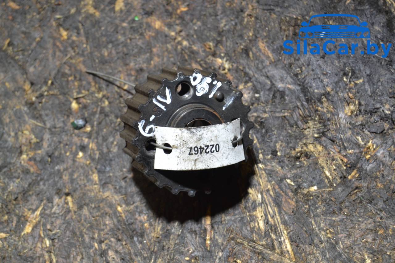 шестерня (звездочка) коленвала Volkswagen Golf 4 поколение 1999, 1.9 л., дизель, 038105263E - фото №1