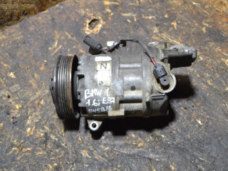 компрессор кондиционера BMW 1 серия E81/E87 [рестайлинг] (2007 - 2011), 1.6 л., N45 B16 A, бензин, 6915380