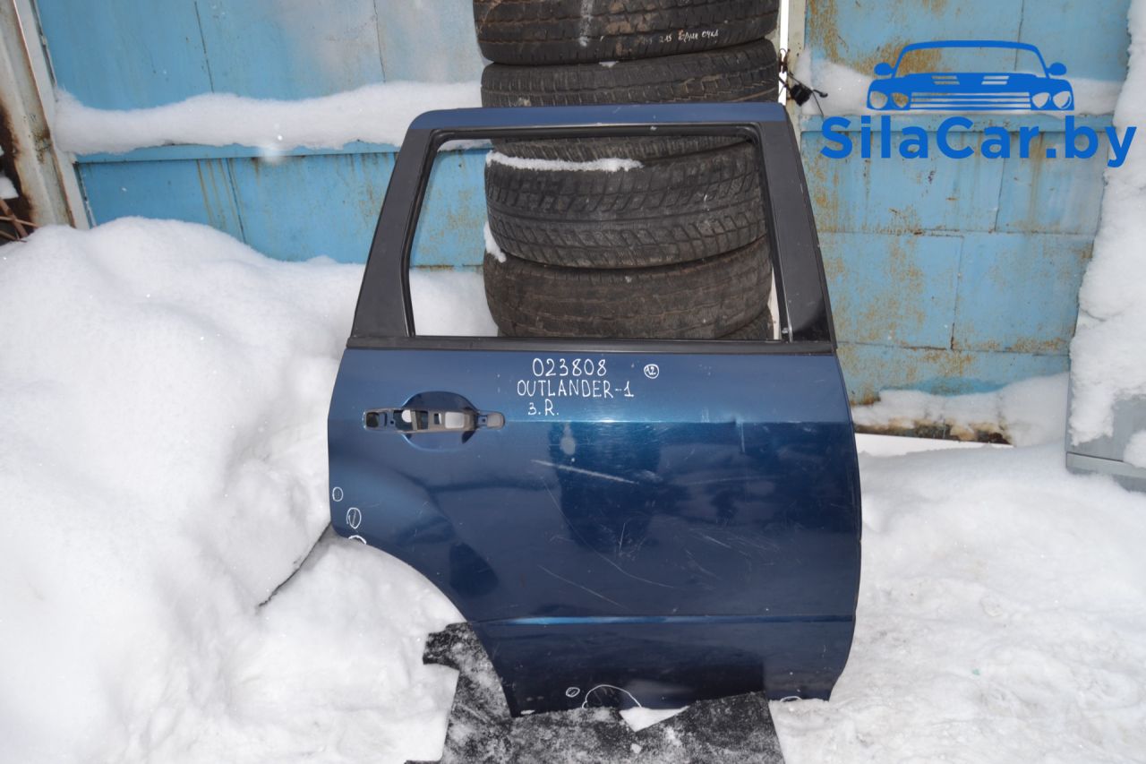 дверь задняя правая Mitsubishi Outlander 1 поколение 2004 - фото №1