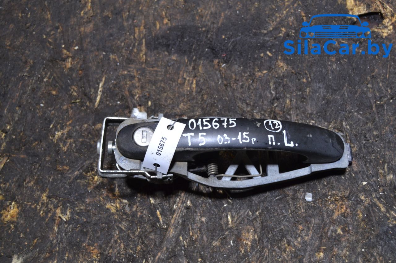 ручка наружная Volkswagen Transporter T5 2007, 2.5 л., дизель - фото №1