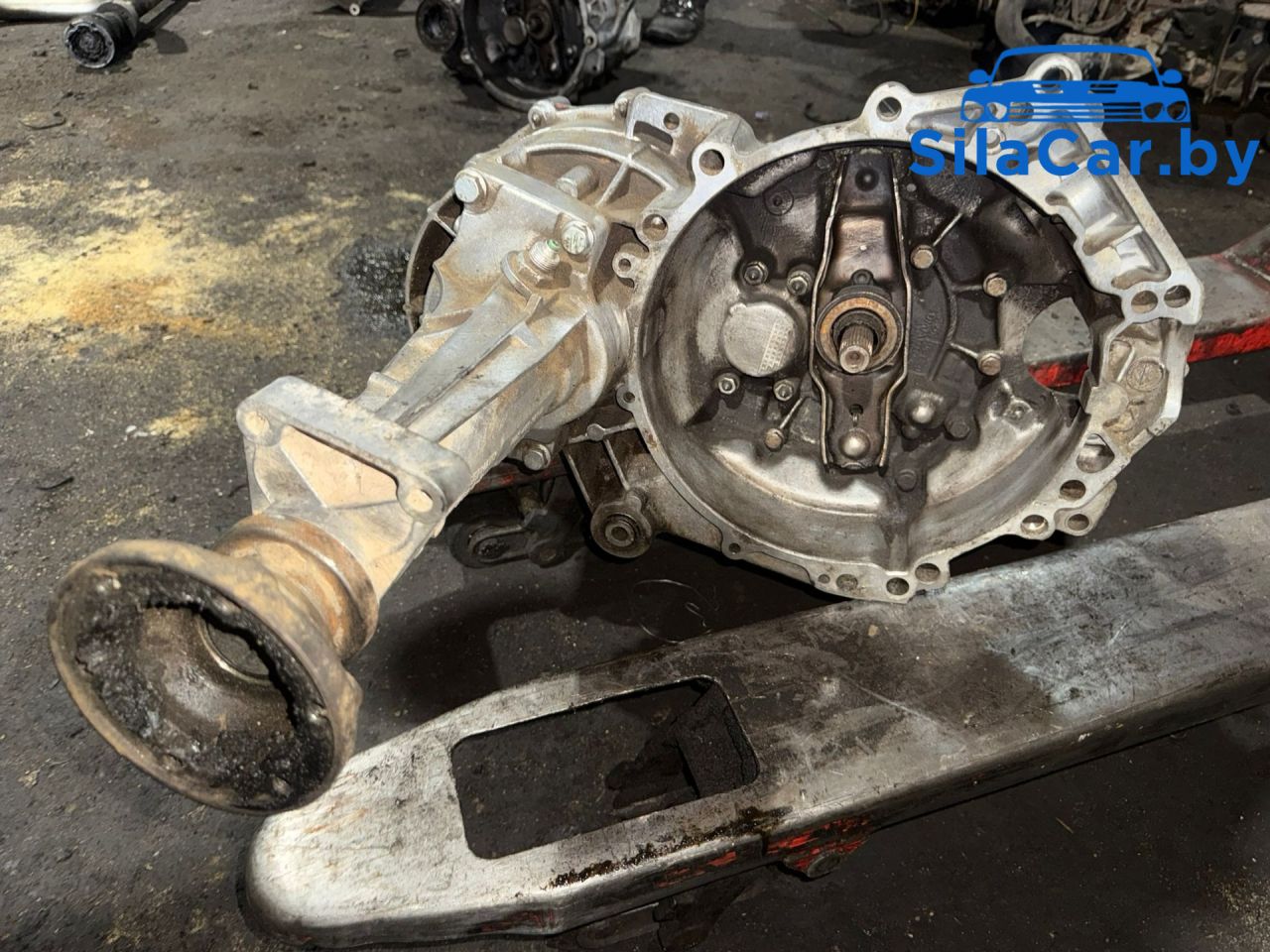 КПП механическая (МКПП) Volkswagen Transporter T4 1999, 2.5 л., AJT, дизель, МКПП, EWB, EWA - фото №1