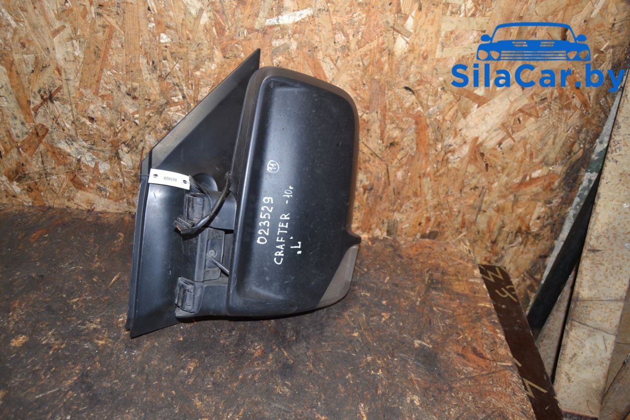 зеркало наружное левое Volkswagen Crafter 1 поколение 2009, 2.5 л., дизель, МКПП, 9068101893 - фото №1