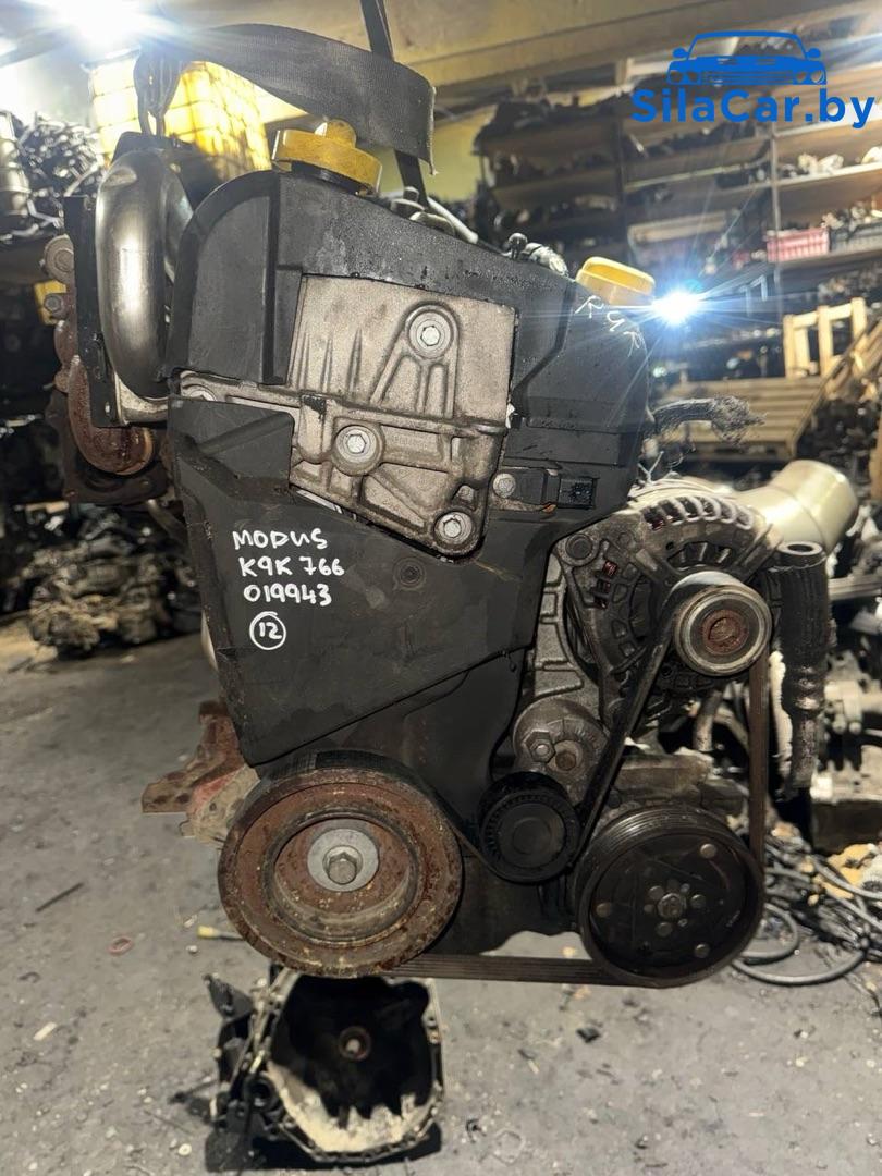 двигатель Renault Modus 1 поколение (2004 - 2007), 1.5 л., DCi, K9K 766, дизель, МКПП, K9K766 - фото №1