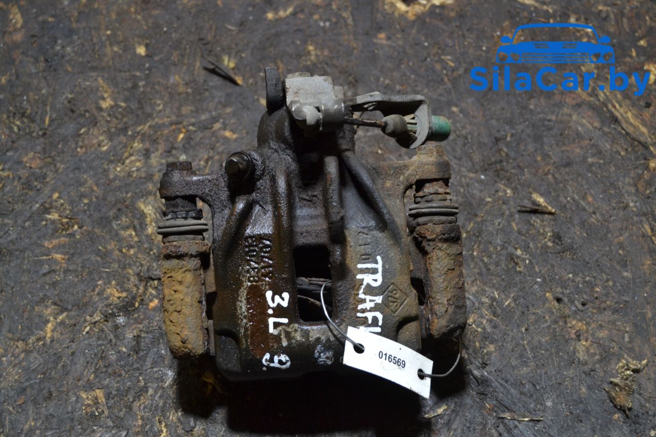 суппорт задний левый Renault Trafic 2 поколение 2003 - фото №1