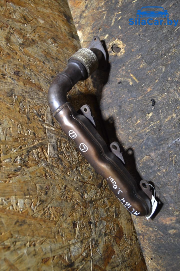 коллектор выпускной Mercedes-Benz M-Класс W164 (2005 - 2008), 3.0 л., CDi, OM 642.940, дизель, АКПП, A6421400161 - фото №1