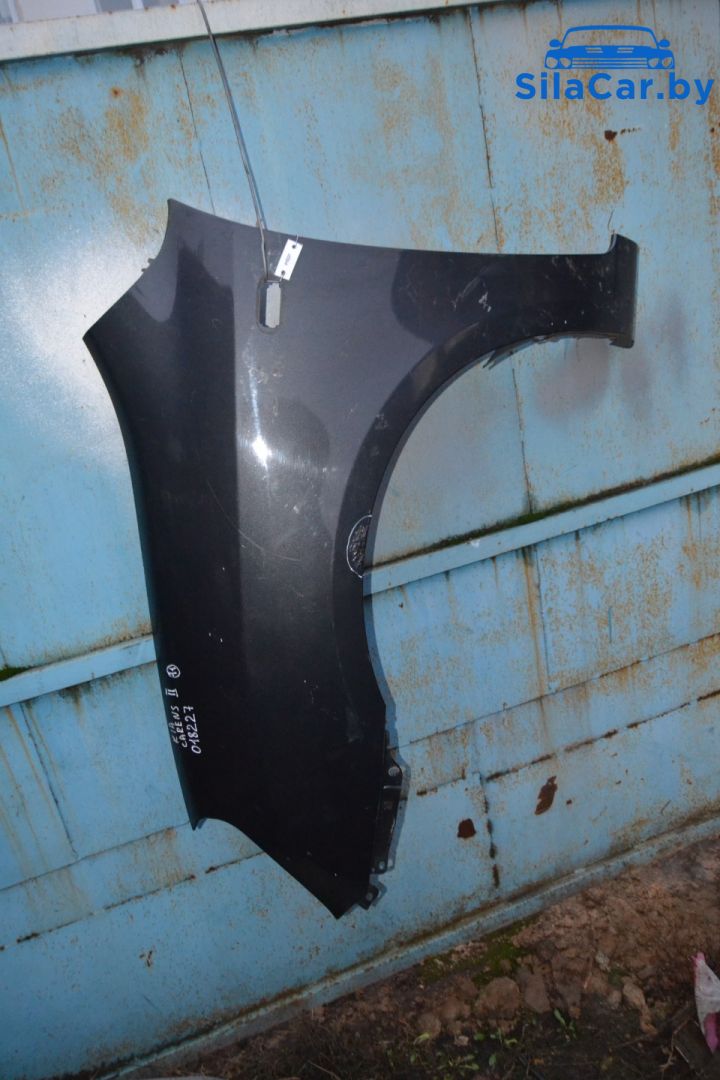 крыло переднее левое Kia Carens 2 поколение (2002 - 2006), 2.0 л., CRDi, D4EA, дизель - фото №1