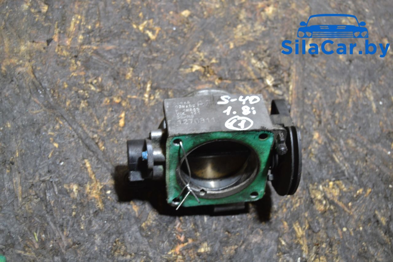 заслонка дроссельная Volvo S40 1 поколение 1999, 1.8 л., бензин, 1270311 - фото №1